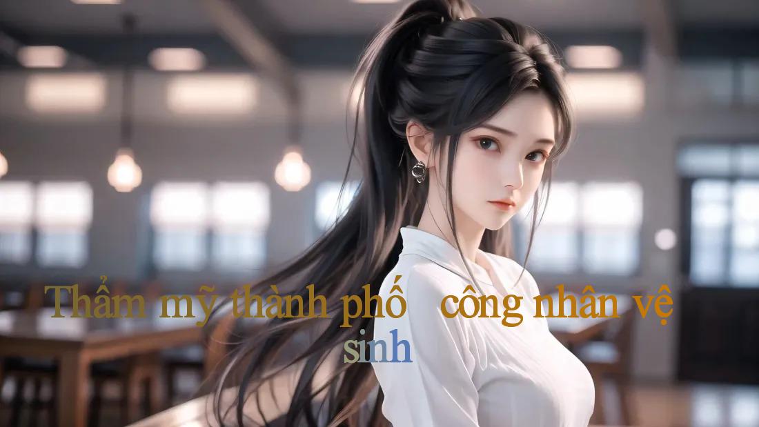 Thẩm mỹ thành phố - công nhân vệ sinh